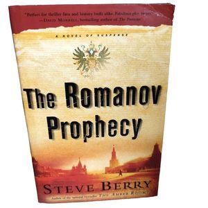 The Romanov Prophecy Novel by Steve Berry  Hardcover Book